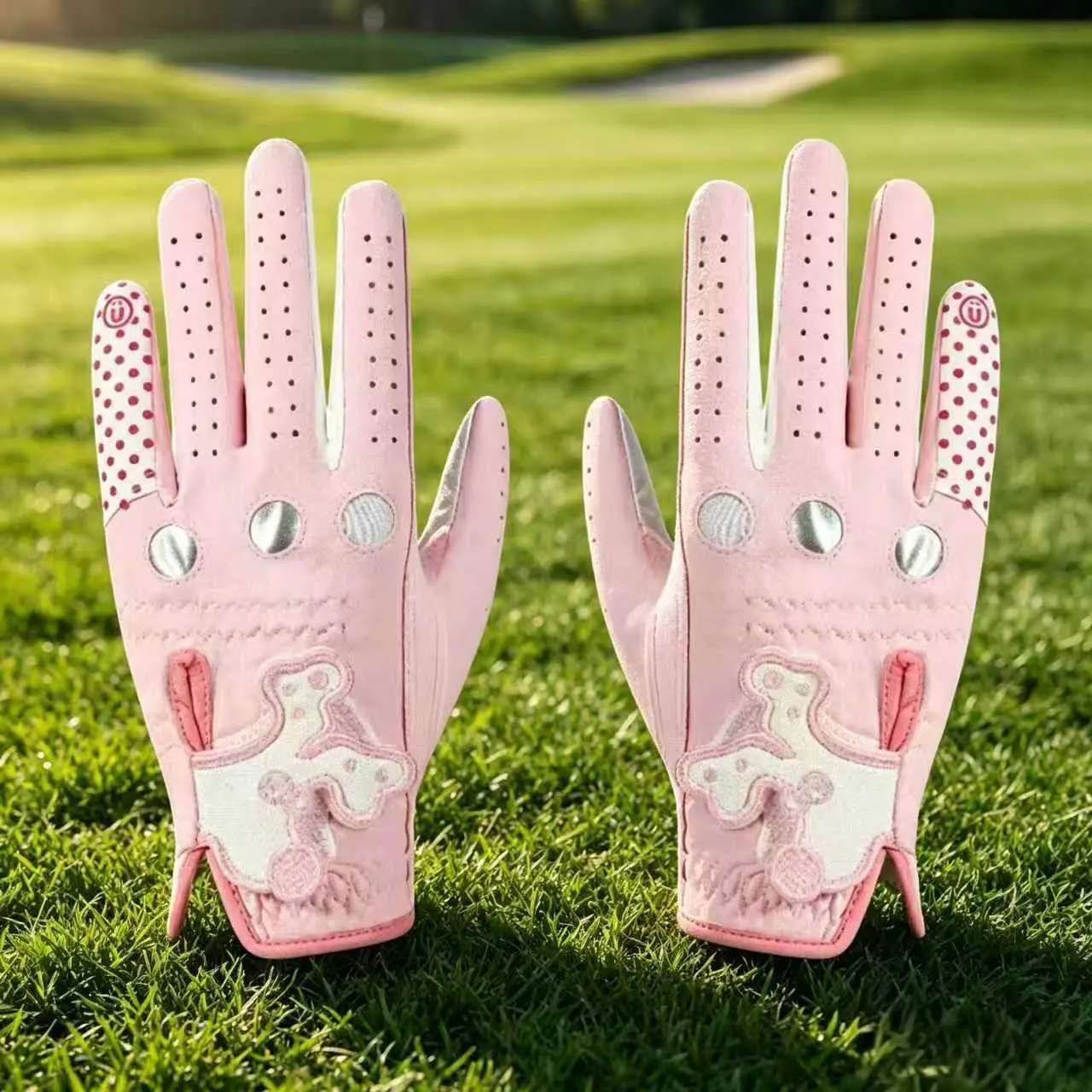 Women's Golf Gloves, Anti-Slip Breathable Durable Fashion, Comfortable Fit for All Seasons, Ideal for Outdoor Activities