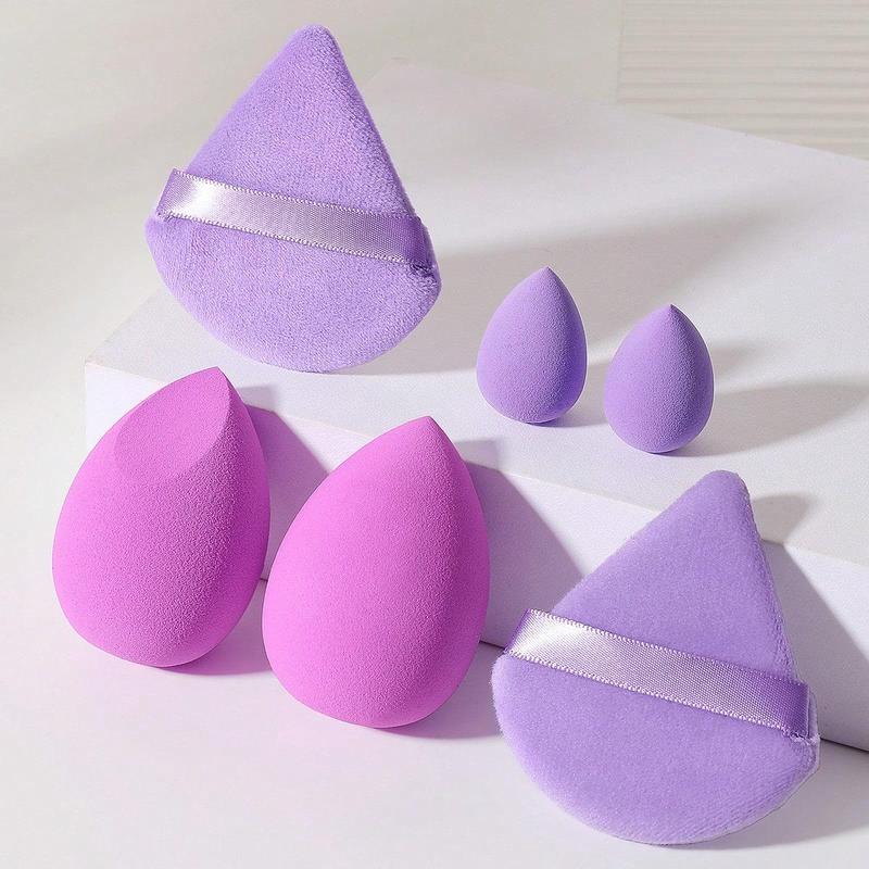 Beauty Blenders & Power Puff Set, Soft Makeup Puffs Contouring Blending & Facial Detailing Tool, Multi-functional Makeup Accessories