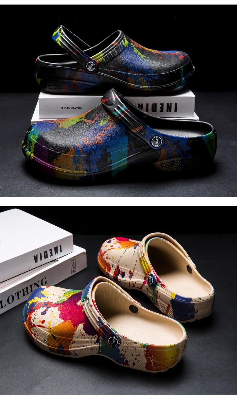 Clogs Women's Lightweight Soft-Soled Wear-Resistant Mules, Women Shoes