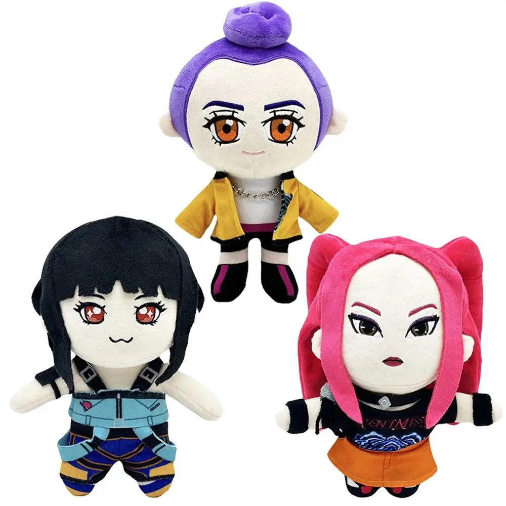 Rumi Zoey Mira Plush Toys Stuffed Doll Plushie Pillow Decoration Toys for Children Fans Xmas Birthday Gifts