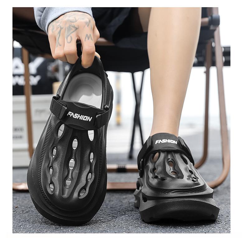 2-in-1 Slides & Clogs |     Perfect for Beach, Pool, Street Wear