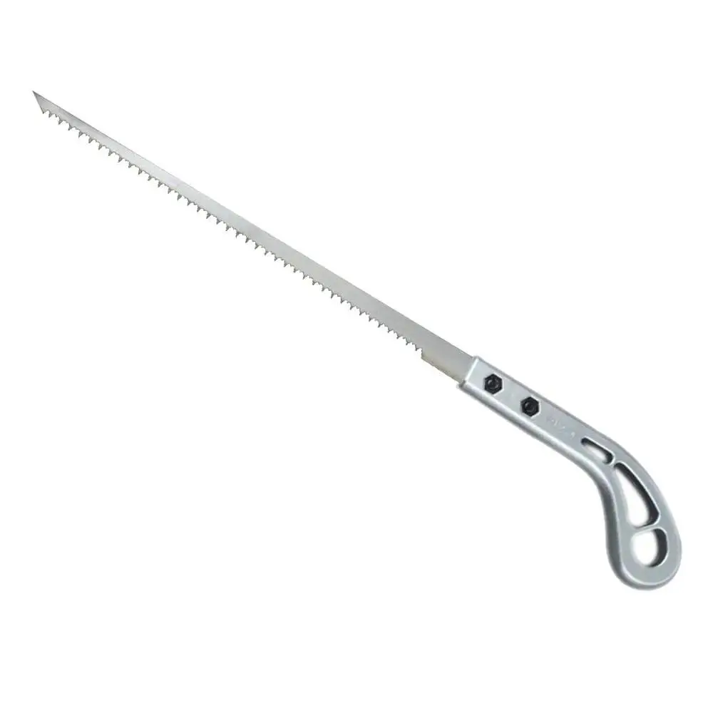 Portable Hand Saw with 8-in Steel Blade, Heavy Duty Curved-Blade Design with Slip-Proof Grip for Outdoor Camping & Gardening, 8 In/ 210Mm, Easy To Store, Safety Lock Blade