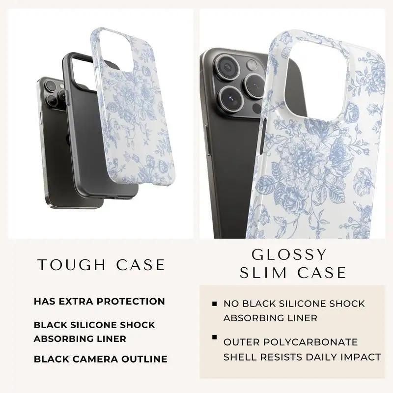 A Blue Patterned Phone Case Designed for Iphone 11, 12, 13, 14, 15, And 16 Pro Max And Pro Plus Series - a Stylish And Creative New Design.