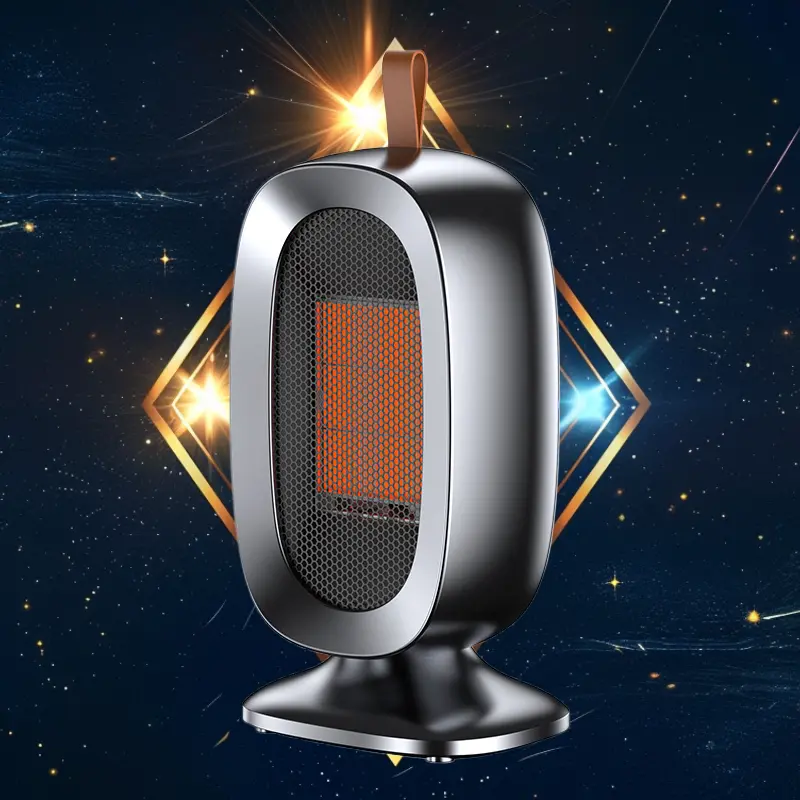 Mini Desktop Electric Heater - Corded Compact Household Appliance with Fast Heating, Instant Warmth, Soft Heat Airflow, Small Footprint, Stable Performance (27.2*15*11.55cm) for Dormitory, Home Use, Indoor