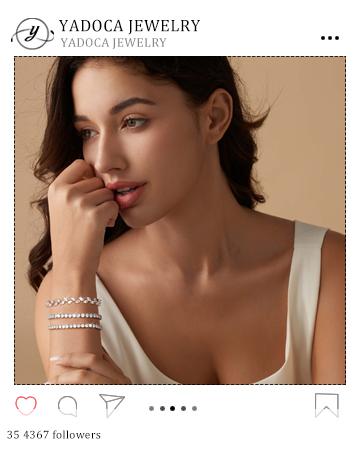 Viral Summer Tennis Bracelets For Women - Silver Plated Bracelet Stack Cubic Zirconia CZ Diamond Adjustable Stackable Bracelets Set For Prom Wedding Jewelry Gift 3Pcs