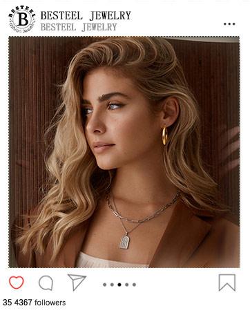 BESTEEL 14K Chunky Gold Plated Hoop Earrings for Women With 925 Sterling Silver Post Hollow Tube Hoops Earrings 4mm Thick Gold Hoop Earrings Hypoallergenic Lightweight Gold Large Hoop Earrings 25/30/40/50/60/70MM BESTEEL 14K Chunky Gold Plated Hoop Earrings for Women With 925 Sterling Silver Post Hollow Tube Hoops Earrings 4mm Thick Gold Hoop Earrings Hypoallergenic Lightweight Gold Large Hoop Earrings 25/30/40/50/60/70MM