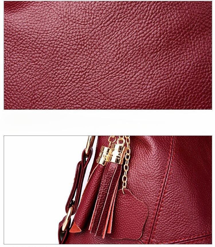 BIGWIG New Flow Speed Women's Handbag, Genuine Leather Tote Bag, Work Shoulder Bag, Large Luxury Design