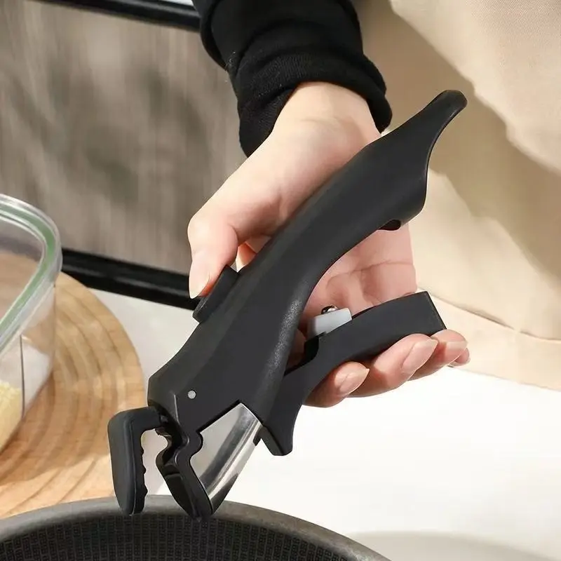 1pcs Removable Pan Handle - Durable, Easy-Clip Grip for Nonstick Cookware - Fits All Brands & Models - Essential Kitchen Accessory