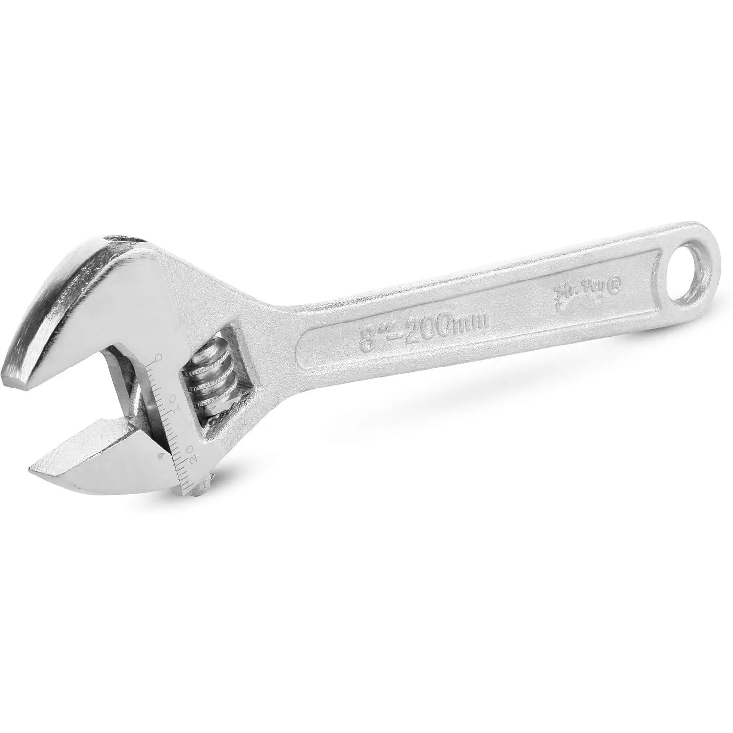 - Adjustable Wrench, 8 Inches, Heat-Treated Carbon Steel | Wide Caliber Oing, Wrench Tool for , Workshop and Auto Repairs