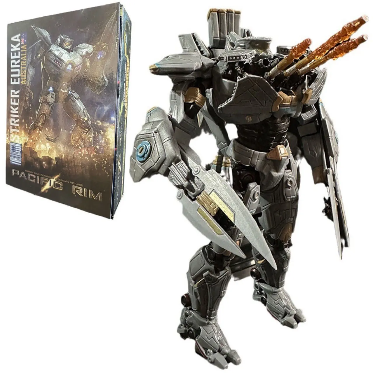 Neca Pacific Rim Mecha Model Eureka Attack Australia Armor Jointed Action Figure, Desktop Decor, Halloween Gift, Christmas Gift, Party Gift