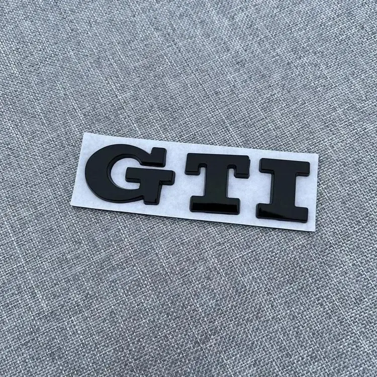 3Pcs 3D Metal Car Trunk Logo Sticker Grill Emblems Badge Decals For VW Golf 2 3 4 5 6 8 MK2 MK3 MK4 MK5 MK6 MK8 GTI Auto Parts