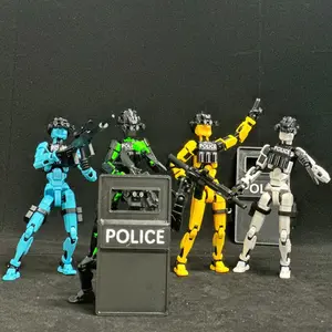 New Multi-joint Articulated Figure, Dummy13 Variable Shape, 3D Printed Finished Toy Model