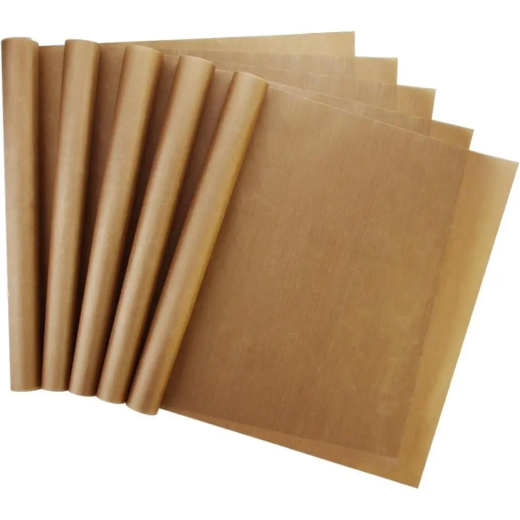 5 Pack Non Stick Teflon Sheet,  16 x 24" PTFE Transfer Sheet Heat Resistant Craft Mat for Heat Press