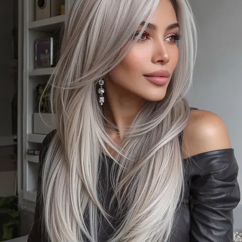 Topshe 13x6 HD Lace Front Wig, Frontal Wigs, Fashionable Glueless Wig, Glueless Frontal Wig, Shoulder-Length Straight Hair, Comfortable & Breathable, Natural Look, Perfect for Parties