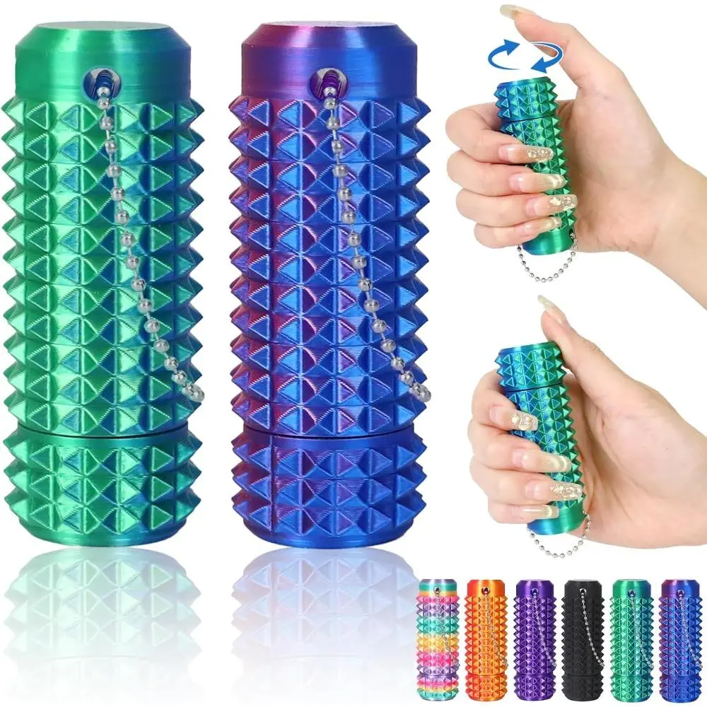 2PCS Little Ouchies Pain Stim Fidget Pain Stim Fidget Toy Reduce Stress for Adults,Anxiety Relief Pain Stim,Spiky Fidget Keychain,Novelty Stocking Stuffers