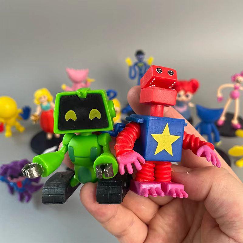 Cross-border explosion 14 Poppy's game time Q version figure doll peripheral doll model car ornament