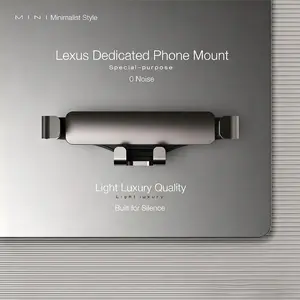 For Lexus ES NX RX UX LS CT LX570 LX600 Dashboard Phone Holder Base Car Mount Bracket Custom Fit Secure Installation