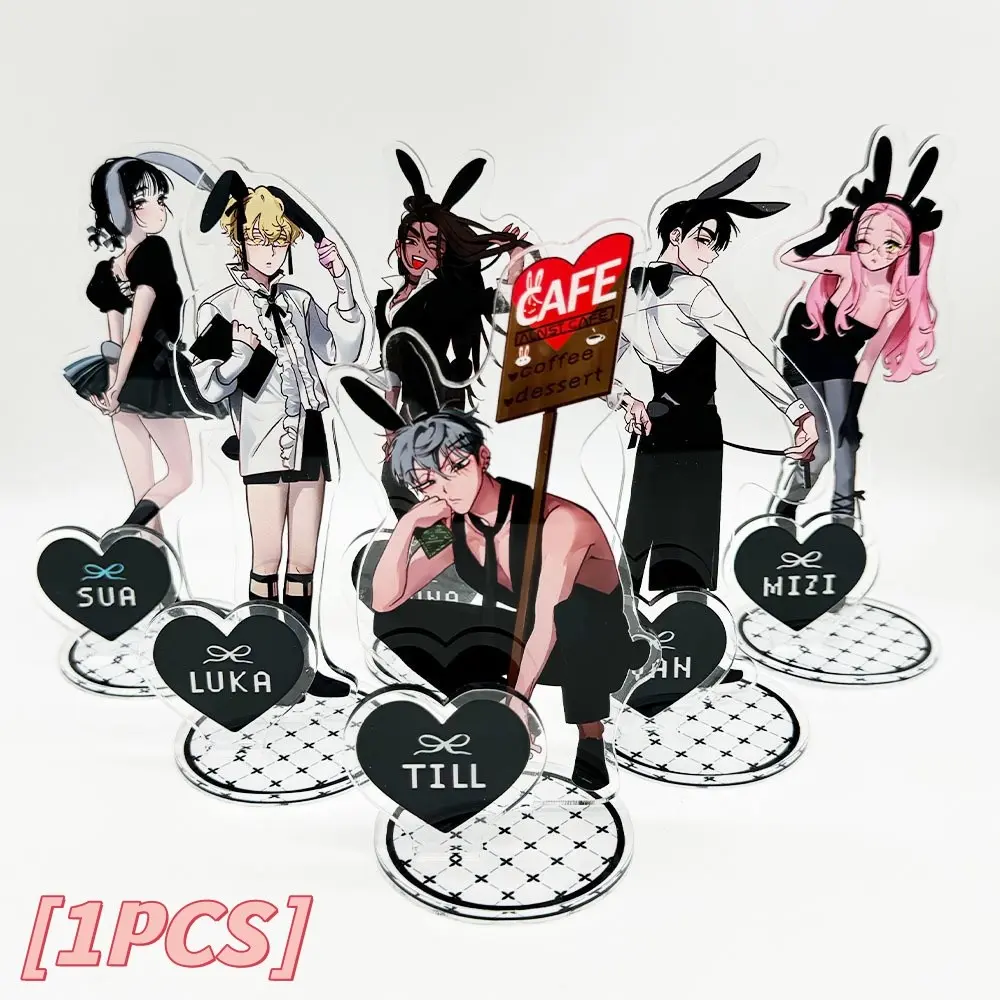 Alien Stage High-Definition Acrylic Stand 10cm, Anime Game Accessories, Desktop Elegant Decor, Gift Idea, Till Ivan Mize Sua Ruka Hyuna