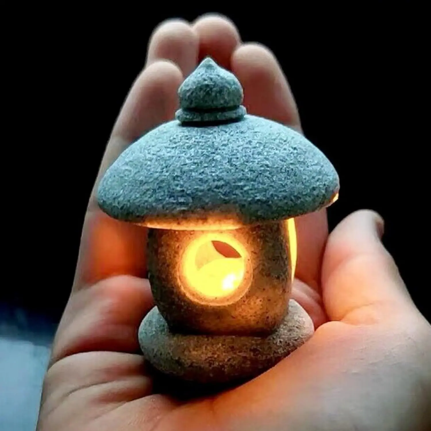 Led Lighted Pagoda Shape Decor Lamp, Japanese Home Table Decor Statue - Style A (Note: Critical industry mismatch exists between product type and listed Womenswear & Underwear category)