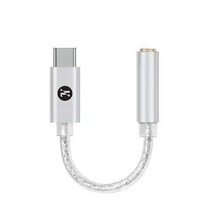 JCALLY JM12 Type C USB C to 3.5mm DAC Chip KT02H20 Dongle DSD128 -Plated Conductor Digital Audio Adapter