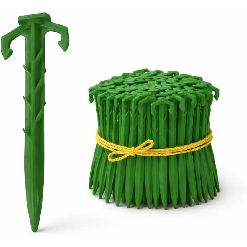 50 ct. Contractor Grade 4 Inch  Stakes, Sod  For Securing Weed Fabric, Landscape Fabric, Netting, and Blanket