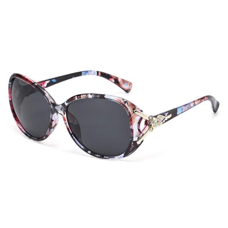 4Pairs Women's Fox Costume Eyeglasses Oversized Blackout Glasses Floral Leopard Prints Anti-Glare Halloween Christmas Party Props Fashion Eyewear