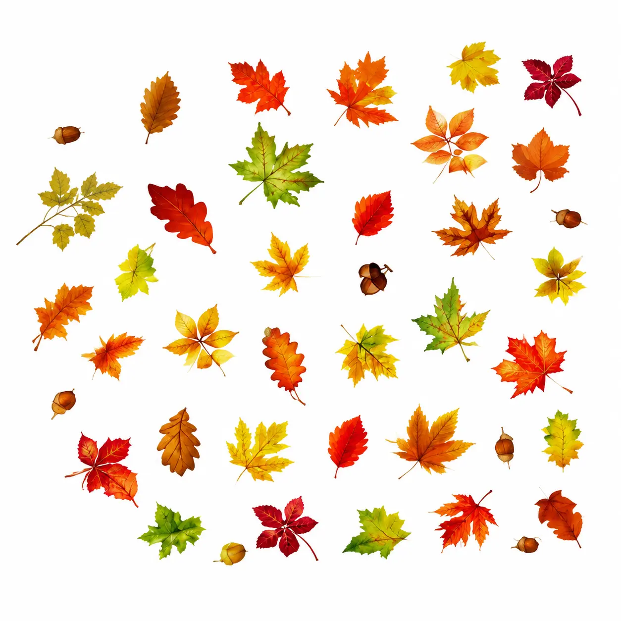 Fall-Themed Static Cling Window Decals Featuring Autumn Leaves, Cute Animals, and Pumpkins for Holiday Home Decor, Reusable Glass and Smooth Surface Adhesive Stickers for Thanksgiving Season
