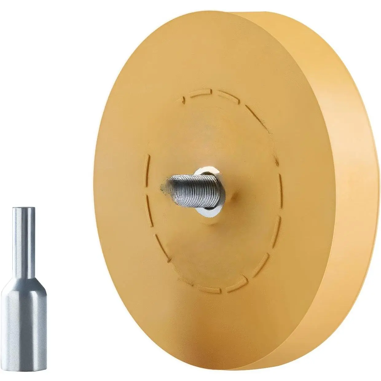 Decal Remover Eraser Wheel Adhesive Remover for Pinstripes Vinyl Tapes and Sticker Rubber Wheel for Drill 1 Pack