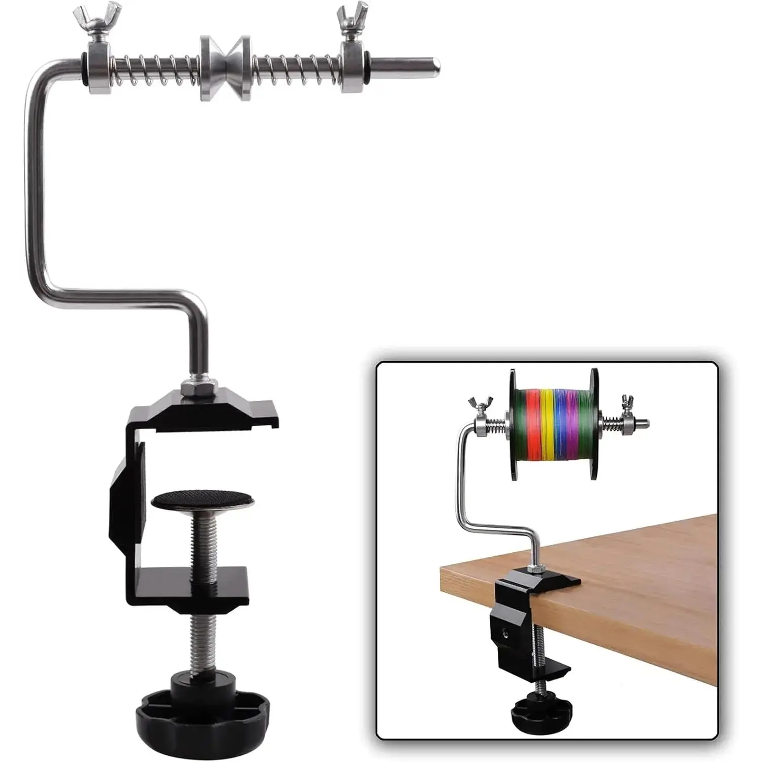 Fishing Line Spooler Winder, Adjustable Fishing Reel Spooler Spooling Station for Spinning Casting Reels