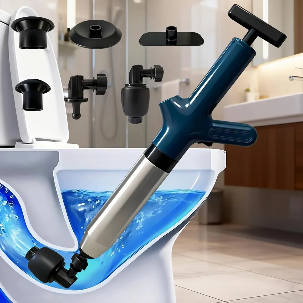 pp 6 Accessories/8 Accessories Uncloggers - Toilet Uncloggers, Toilet Plunger Devices, Kitchen Sinks, Toilets, Bathroom Air Evacuator Plunger, Clogged Pipes Hawaiian Style, Beach, Wedding