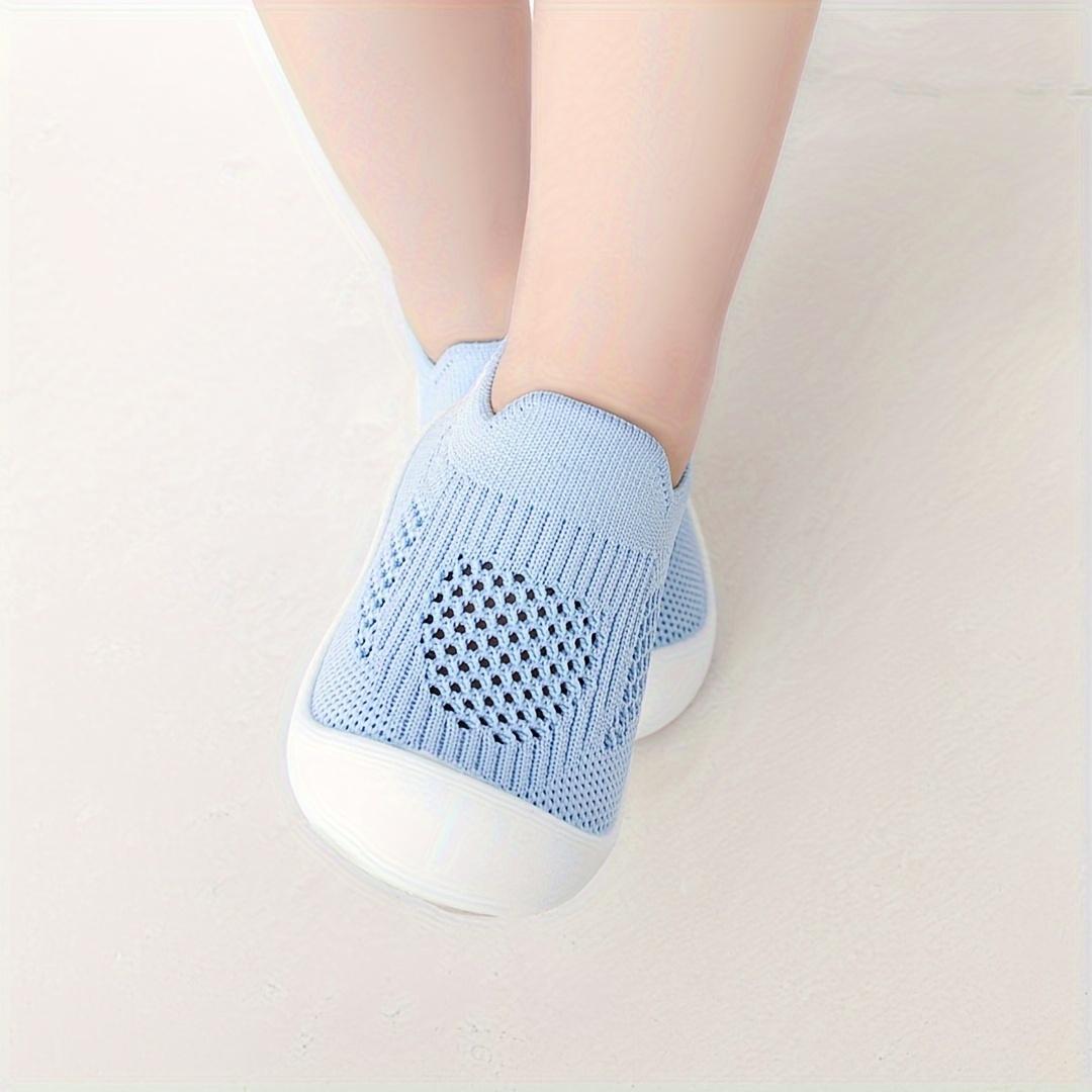 New(New)A Pair of Fashionable Breathable Mesh Solid Color Baby Walking Shoes, New Summer 2026 Style with Soft Anti-Slip Sole, 0-24 Months Slip On Toddler Training Shoes in Multiple Colors