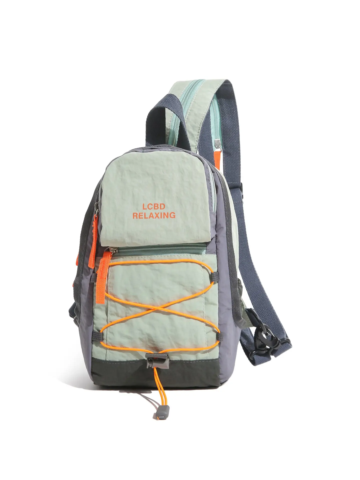 Outdoor Patchwork Couple Hiking Backpack, Portable Picnic Cycling Bag, Lightweight Sport Climbing Backpack, Easy-To-Carry Design