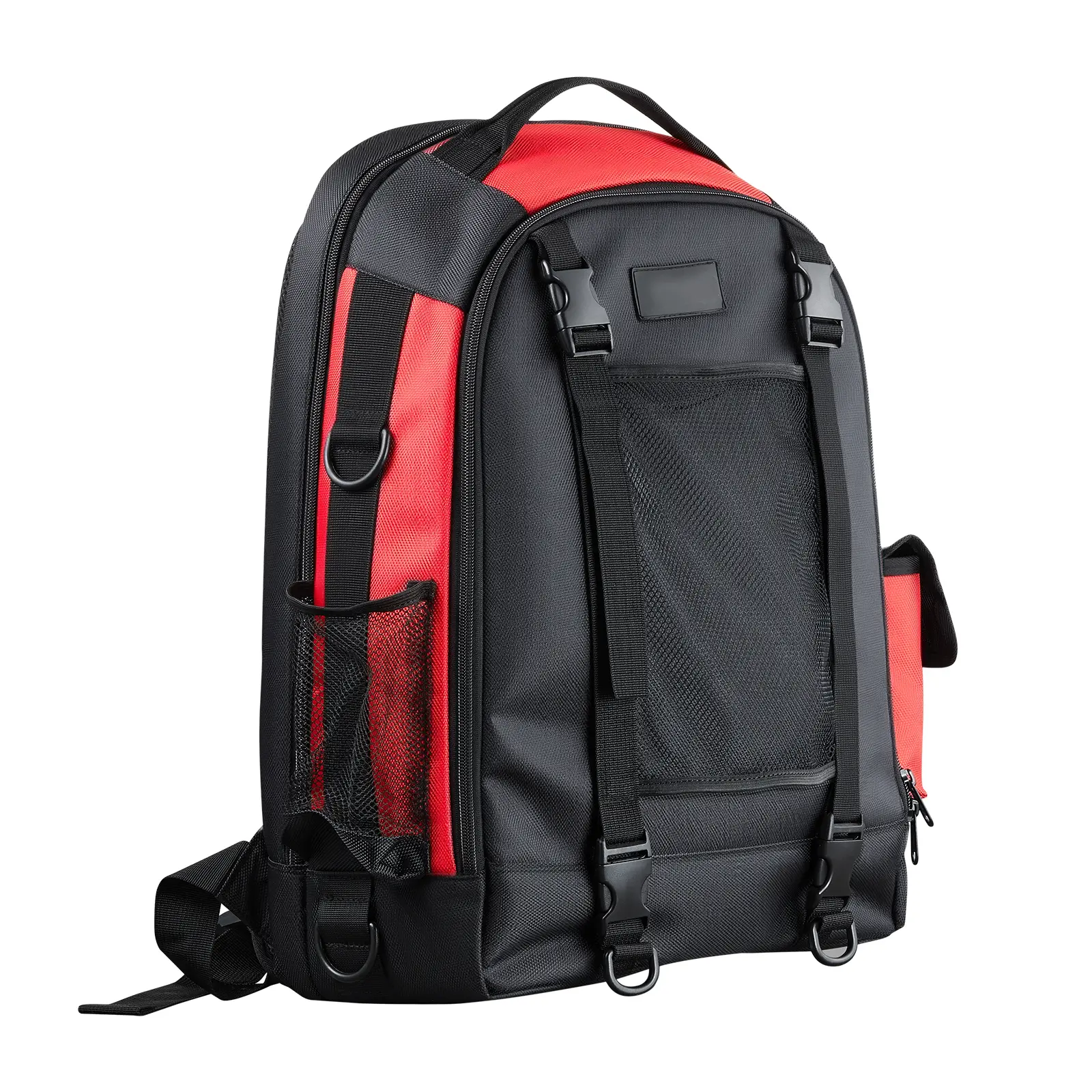 Welding Backpack, Welder Backpack for Tools and Helmet, 1680D Polyester Construction, Enhanced Comfort