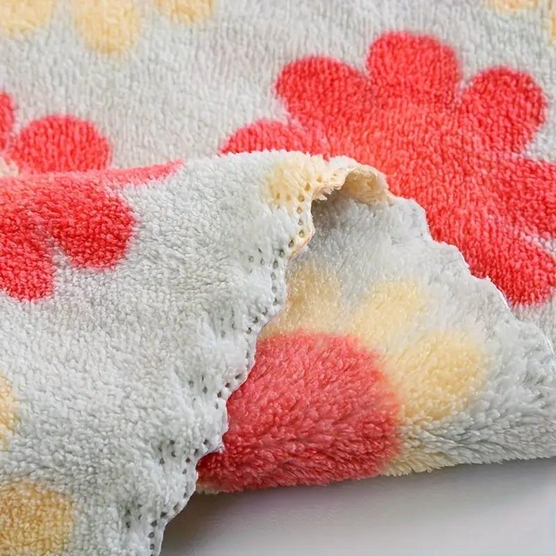 Bohemian Floral Washcloth Set, 6-Pieces , Absorbent & Quick-Dry, Soft Texture, Perfect for Luxury Home Bathroom Use, Premium Towel Set, Quick Drying Towel