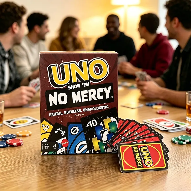 Uno No Mercy Card Table Game Family Party Entertainment  Games Card Interactive Toys Children,Family Birthday Gift