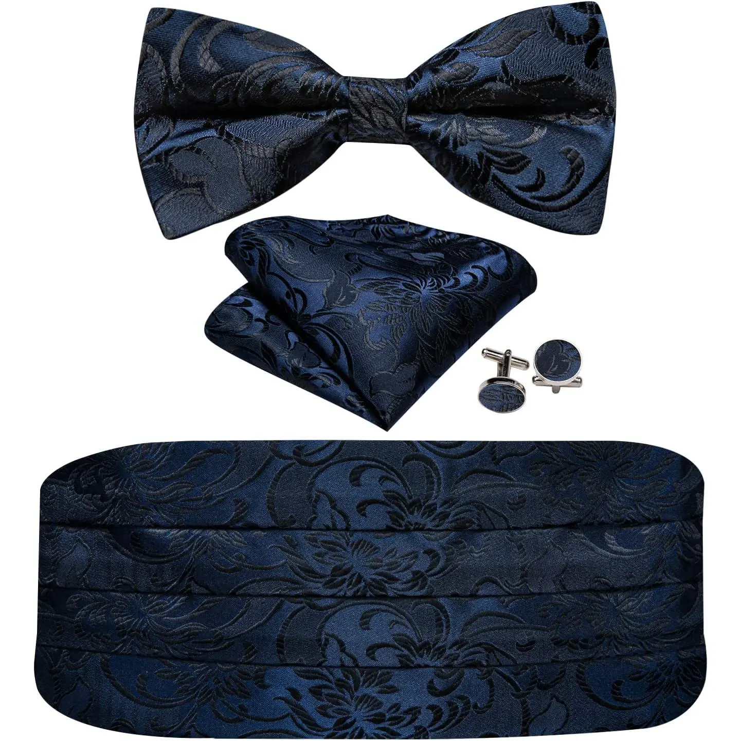 Dark Navy Flower