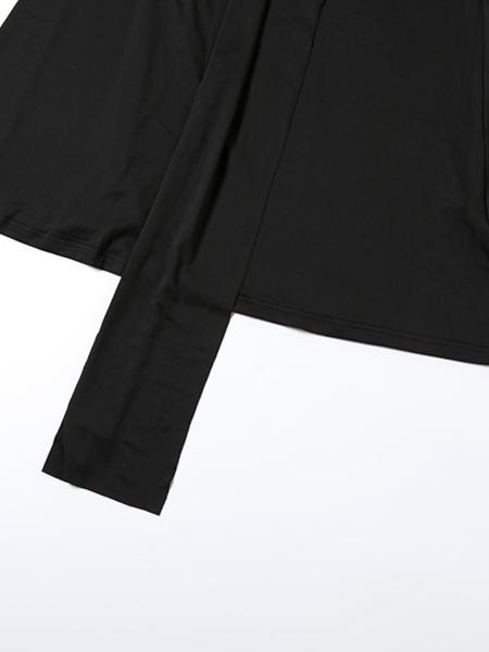 Elegant Women's Halter Neck Tie Back Sheer Mesh Dress, Sexy Long Flowy Gown, Fashionable Plain Color Evening Wear