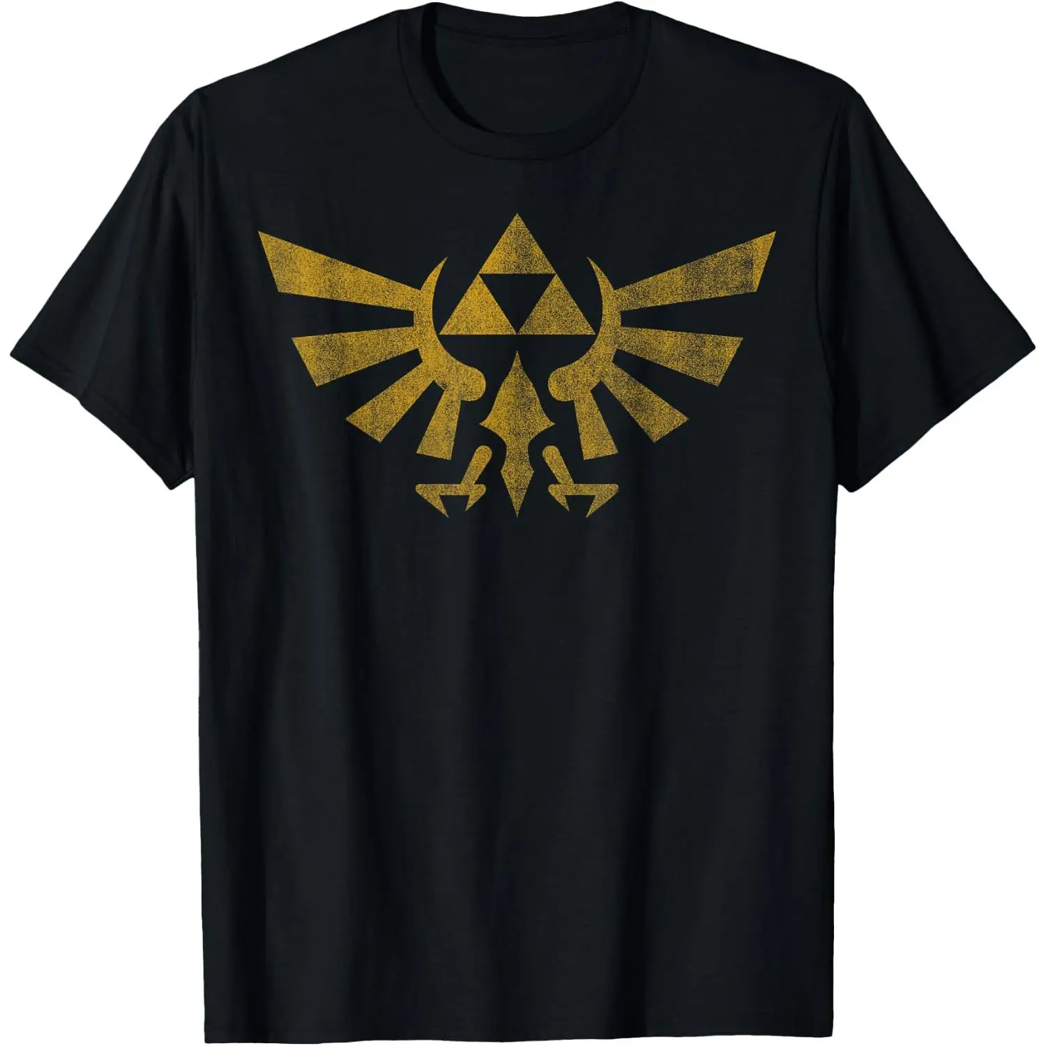 Legend of Zelda Royal Crest Distressed Badge T-Shirt
