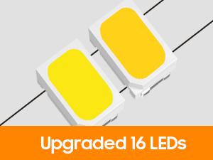 12-Pack Solar Post Lights with 2 Color Lighting, 16LEDs Post Cap Solar Lights Outdoor Waterproof, Fence Lights Solar-Powered for 4x4 4.5x4.5 5x5 Vinyl/Wooden Posts in Garden Stair Patio Deck