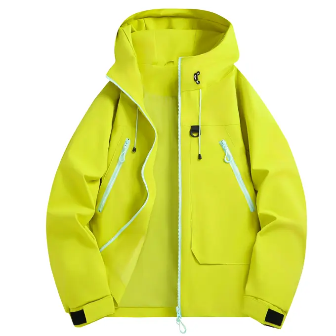 2026 New Versatile Jacket For Men And Women, Loose-Fitting Hooded Thin Coat, American-Style Functional Windproof And Waterproof Jacket, Suitable For Hiking, Cycling, And Travel, Versatile Bright-Colored Functional Short Jacket