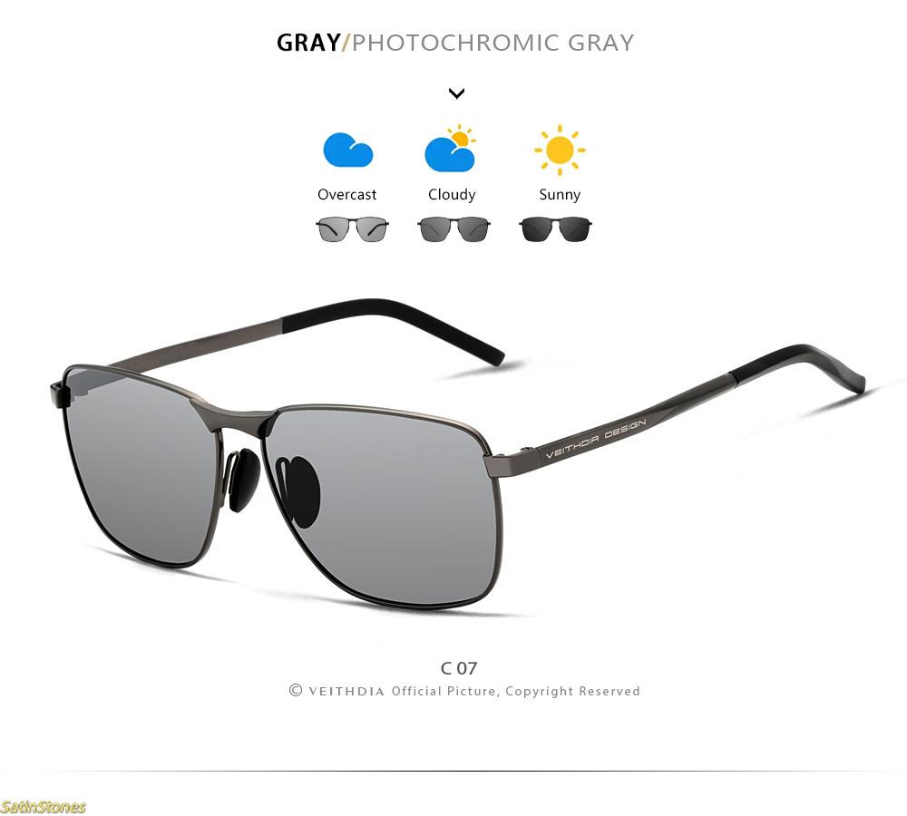 2026 New Men's Polarized UV Protection Sunglasses Square Sunglasses