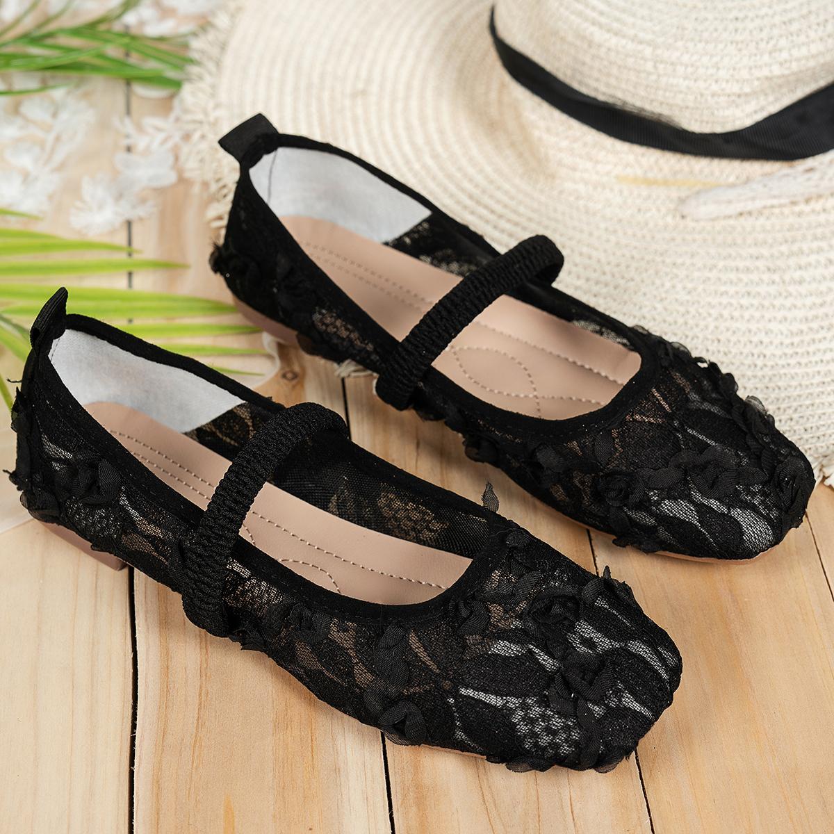 Women's Casual Square Toe Flat Shoes Comfortable Lightweight Everyday Slip On Walking Footwear with Soft Lining Non Slip Sole for Women Ladies Work Office Travel Outfits