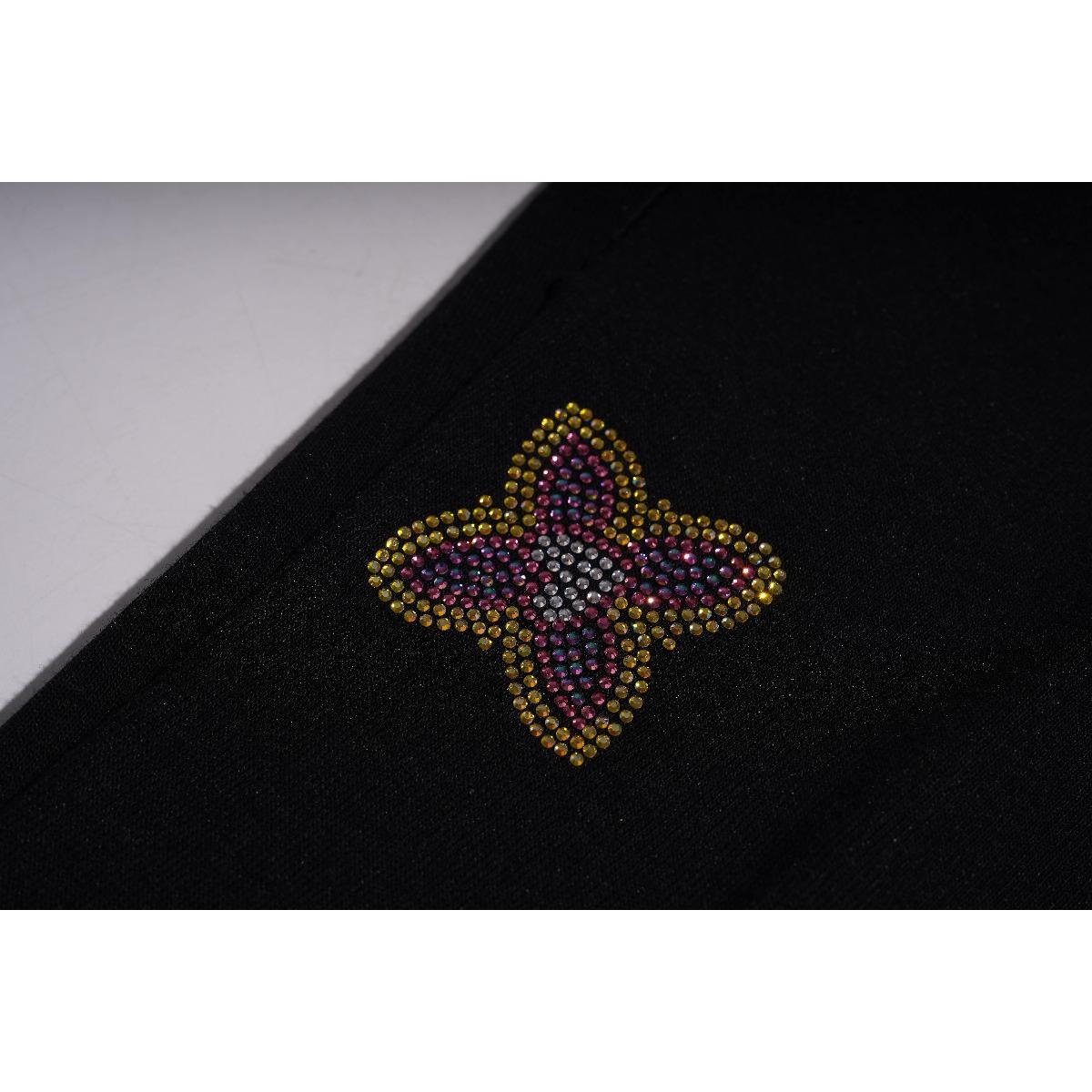 Rhinestone Teddy Bear Joggers | Y2K Pink Bling Sweatpants | Aesthetic Graphic Heart Pants