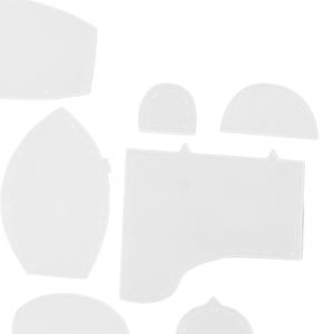 30 Pcs Memory Bear Sewing Patterns Template Set with for Beginners