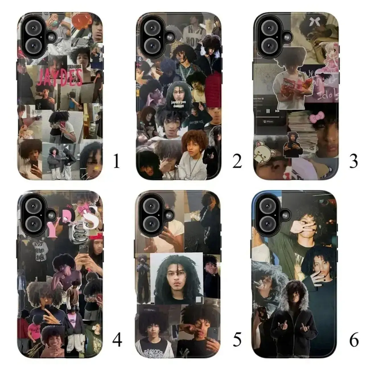 Jaydes Fan Merch TPU Polycarbonate Phone Case - Rap Trap Aesthetic Protective Cover, Mobile Phone Accessory for iPhone 11-17 Pro Max/Plus, Samsung Galaxy S23-25
