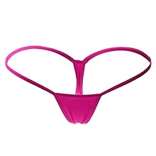 Women's Low Rise Micro Back G-string Tiny Thong Panty : Clothing, Shoes & Jewelry