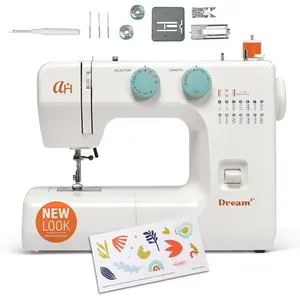 Sewing Machine for Beginners, The Dream by , 15 -in Stitches,  for Refashioning Clothes, AH700