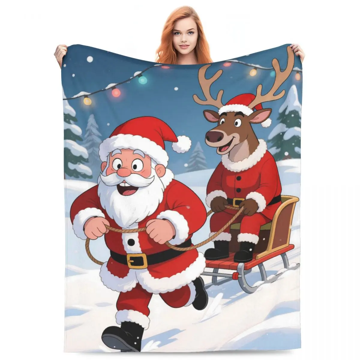 Ultra-Soft Anti-Pilling Flannel Blanket, Vertical Air Conditioning Blanket, Multi-Scene Skin-Friendly Cover