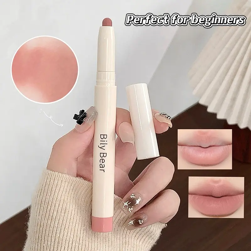 Multifunctional Matte Lip Liner, Waterproof Long-Lasting, Fine Tip for Precise Application, Versatile Makeup Tool for Daily Use