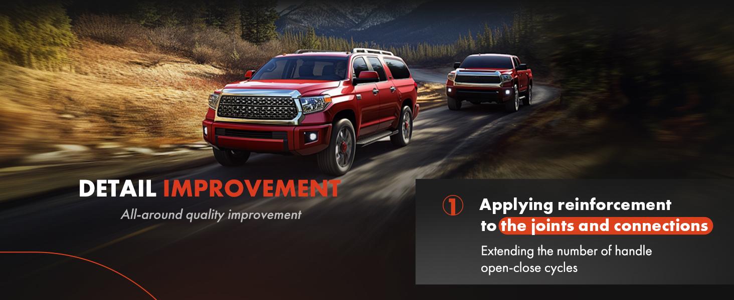 Tailgate Handle & Bezel Assembly - Compatible with 1999 2000 2001 2002 2003 2004 2005 2006 2007 Chevy Silverado GMC Sierra 1500 2500 3500 - #         15997